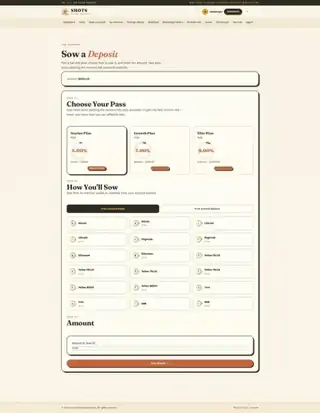 H-TPL8 deposit page preview